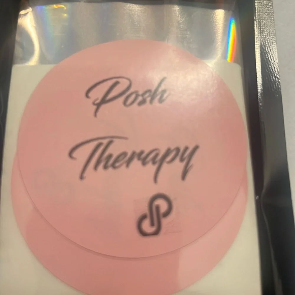 2” Posh Therapy Hand Crafted Stickers (50) Total NIP
